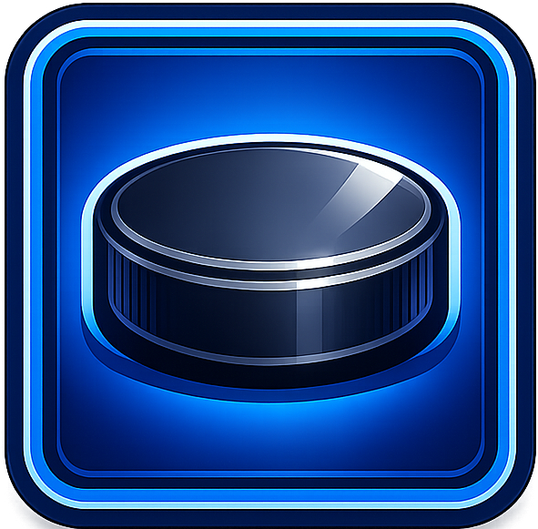 Puck bleu